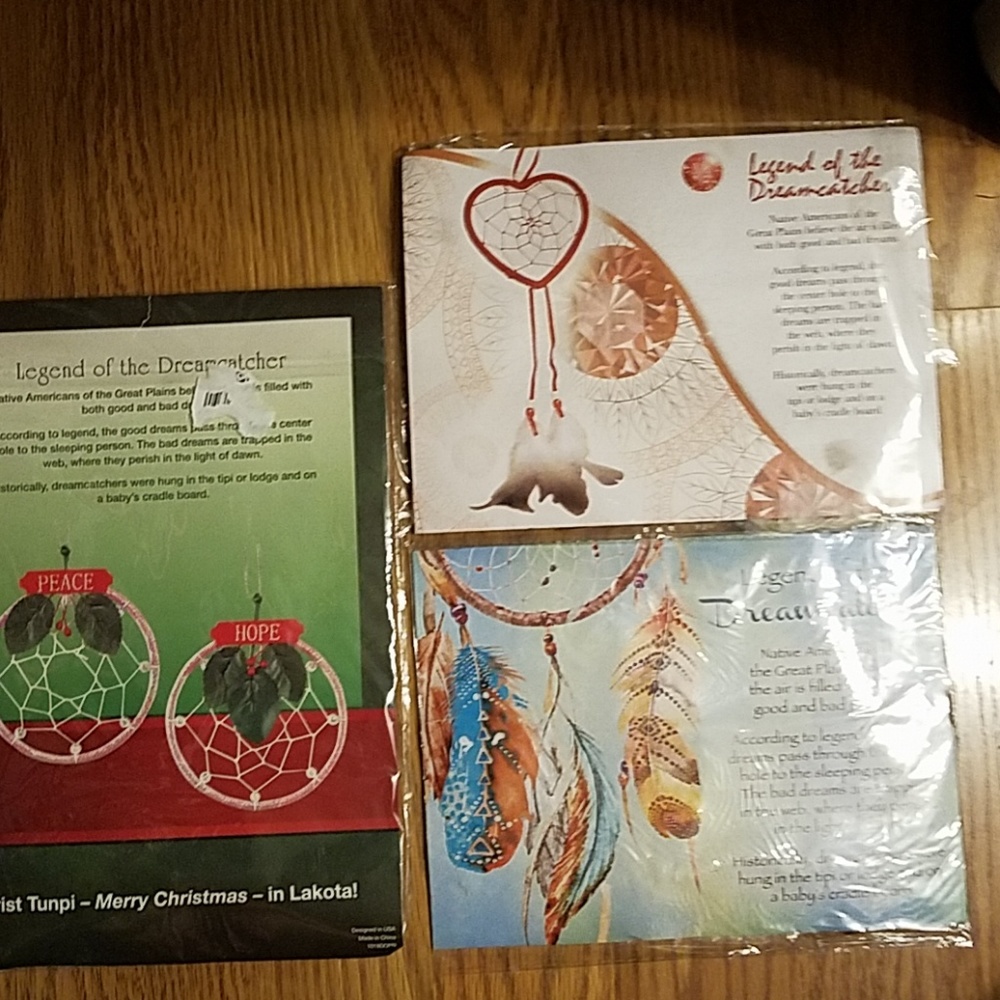 3-  Holiday, keychain,& hanger Dreamcatchers